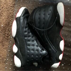 Black and Red Athletic Sneakers